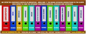 13 files in rack bearing Singapore, India & Offshore names