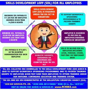 Infographic of SDL system for Employers