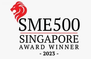 ACHI Singapore 500 SME Company Award 2023 Badge